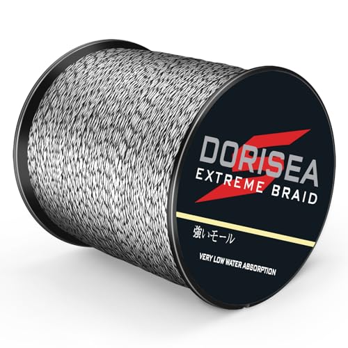 Extreme Braid 100% Pe Braided Fishing Line 109Yards-2187Yards 6-550Lb Test Fishing Wire Fishing String Incredible Superline Zero Stretch - color: Spot(Black&White), size: 100m/109Yards 70lb/0.44mm
