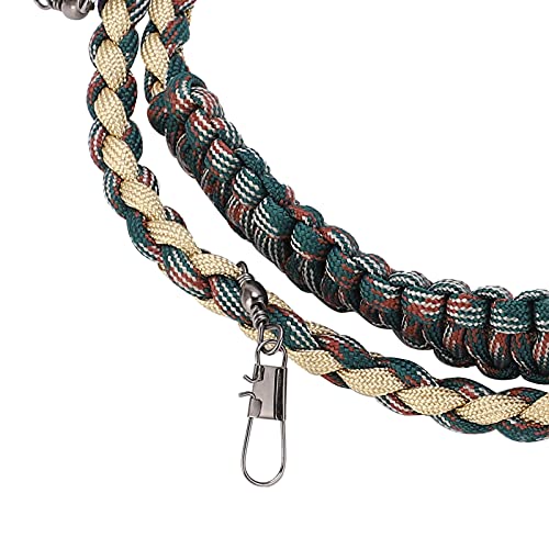 KIMISS Fly Fishing Lanyard, Necklace with Tippet Holder and Multi Clips, Convenient Tool for Holding Various Fly Fishing Gadgets and Accessories