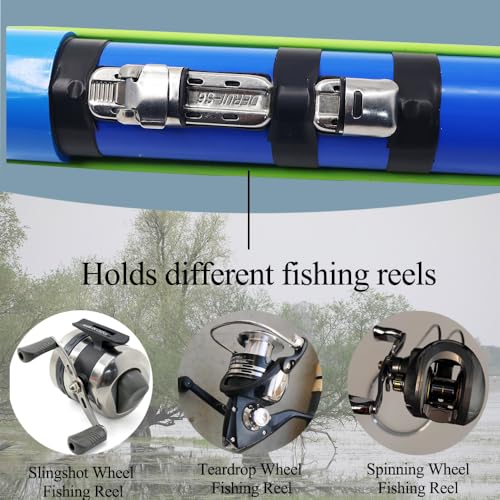 SUFFUSE Fishing Rod, Portable Catapult Lure Fishing Tools, Saltwater and Freshwater Great Gear for Traveling - color: Package A
