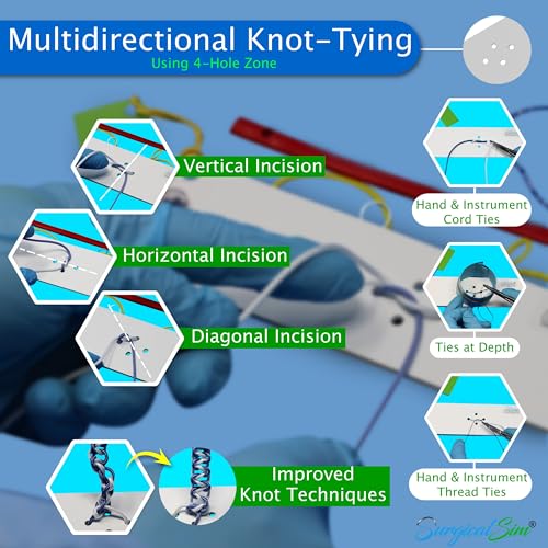 Knot Tying Practice Kit Pocket-Size Rehearse Hand Instrument & Depth Ties 2023