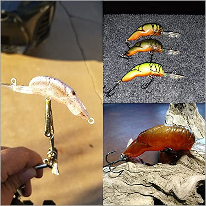 Blank Unpainted Minnow Crankbait Topwater Lipless Jerkbait Fishing Lures - color: UPC41
