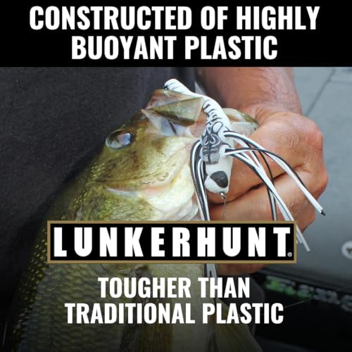 Lunkerhunt Dragonfly Fishing Lures | Most Realistic Weedless Fishing Lure | Great Top Water Fishing Lure with Double Skirted Wings | Perfect for Bass, Trouth and Pike, Weedless Bait