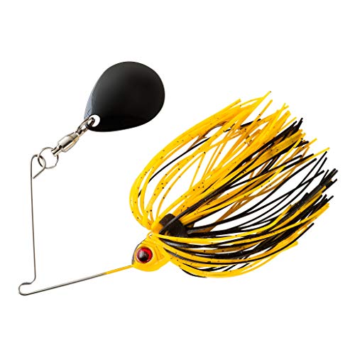 BOOYAH Pond Magic Small-Water Spinner-Bait Bass Fishing Lure - color: Locust, style: Micro Pond Magic