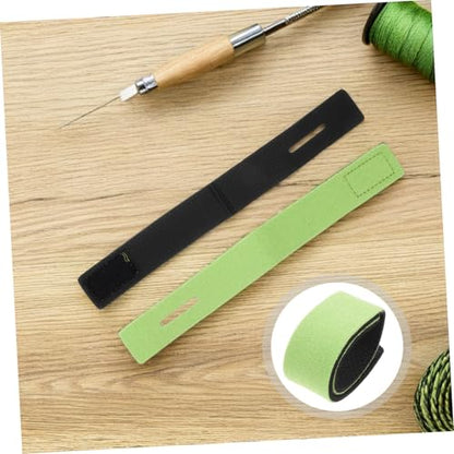 10pcs Elastic Fishing Rod Ties Bands Non-Slip Green 30x250mm Straps for Casting and Spinning Rods Outdoor Holders for Secure Tackle Organization
