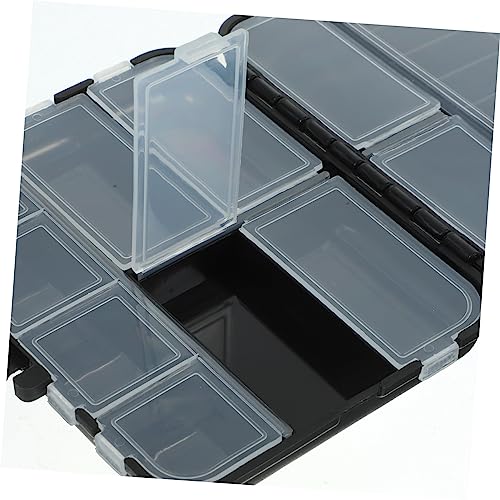 2pcs Fishing Gear Box Tackle Storage Box Lure Bait Case Saltwater Fishing Tackle Organizer Lightweight