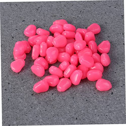 INOOMP 50Pcs Fishing baits bass Lure Fishing kit Fishing Gear Artificial Bait Lure Fake Fish Lures Kits Fishing Fishing Lures Simulation Floating baits Fake Lures Boxed Soft Bait