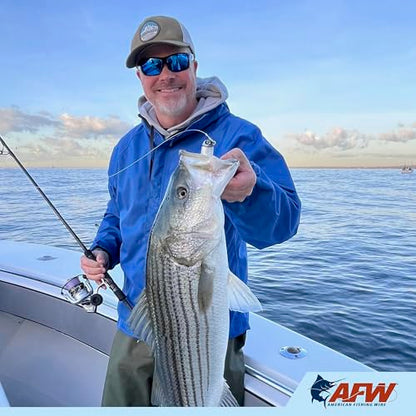 AFW Brass Coastlock Snap Swivels – Durable Fishing Gear with High-Strength Wire Snaps, Black Oxide Finish, Prevents Line Twisting & Kinking, Supports Up to 350 lb Test. - size: 144 pc, #7, 75 lb test