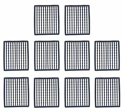 752/1000 Pcs Carp Fishing Hair Rig Extender Boilie Bait Stops Boilie Stopper Carp Fishing Tackle - color: Black(1000pcs)