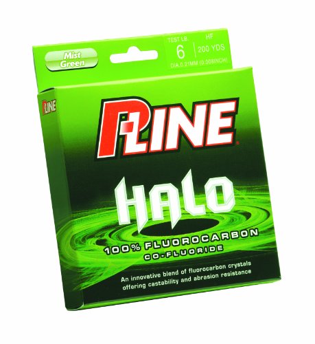 P-Line Halo Co-Fluoride Fluorocarbon Mist Fishing Line (200-Yard - size: 8-Pound