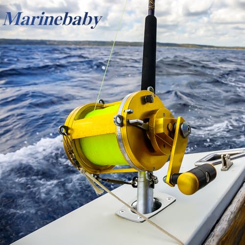 2 Pack Fishing Rod Holder ,Stainless Steel 90 Degree Flush Mount Truck/Kayak/ RV