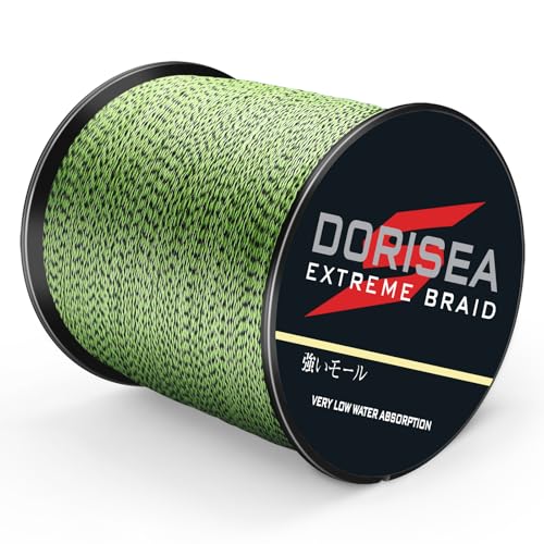 Extreme Braid 100% Pe Multi-Color(Black&Yellow) Braided Fishing Line 109Yards-2187Yards 6-550Lb Test Fishing Wire Fishing String Superline - size: 100m/109Yards 8lb/0.12mm