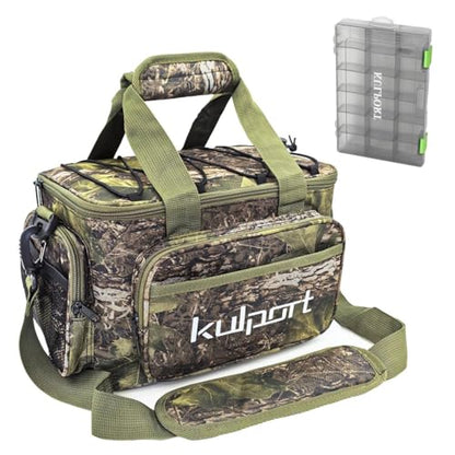 Fishing Tackle Bag with One 3600 Tackle Box for Freshwater Fishing or Saltwater Fishing Non-Slip Shoulder Strap & Suitable for 3700/3600/3500 Tackle Box - color: Tackle Bag with One 3600 Box
