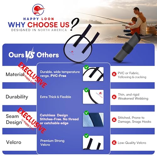 Elite Fishing Lure Covers, 2 Large and 2 Medium, 4-Pack | PVC-Free Ultra-Durable, Weatherproof & Saltwater Ready, Hot-Welded Snag-Proof, Gift Box