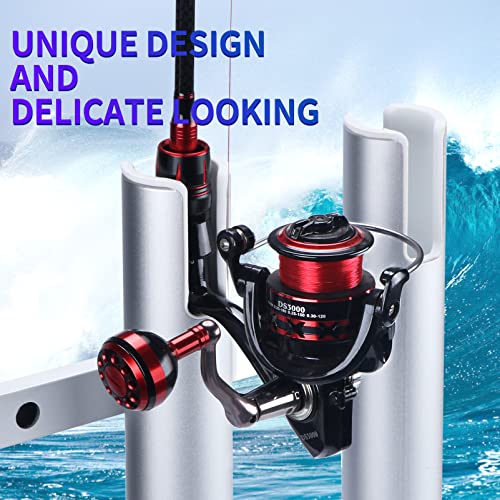 Fishing Rod Holder Aluminum, 3/4 Link Tube， Aluminum3/ 4 Rod Rack, Suit Boats & Yacht