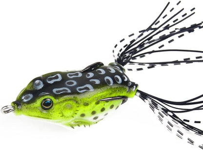 6cm Green Freshwater Seawater Fish Lure Stimulation Frog Product Fishing Soft Plastic Lures, Attractants