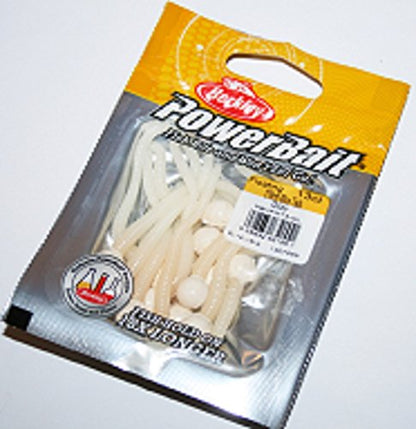 Berkley PowerBait Floating Mice Tails Fishing Soft Bait (1) - color: Glow, size: 3"