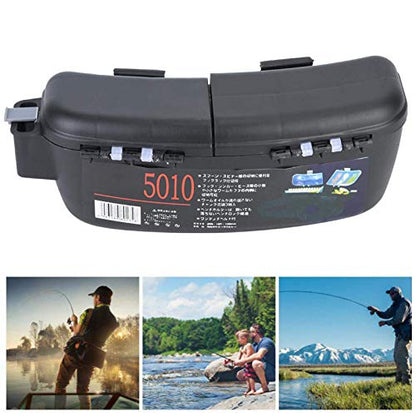 Fishing Waist Pack, Portable Multi-Functional Fishing Tackle Organizer, for Lures Baits Hook, Fishing Bait Waist Box, Fishing Gear
