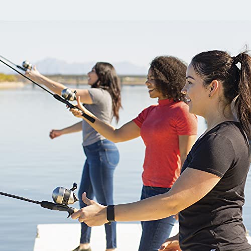 Zebco 33 Spinning Reel and Telescopic Fishing Rod Combo - style: 6 Foot - Spincast