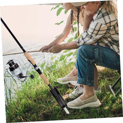 Portable Bank Fishing Rod Holder Spike Grounding Rod for Beach Surf Fishing Pole Support