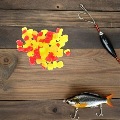 150pcs Soft Artificial Corn Fishing Lures for Trout and Carp, Silicone Material with Lifelike Shape and Soft Yet Sturdy Texture, for Freshwater Fishing Bait