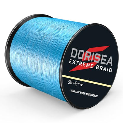 Extreme Braid 100% Pe Blue Braided Fishing Line 109Yards-2187Yards 6-550Lb Test Fishing Wire Fishing String Incredible Superline Zero Stretch - size: 100m/109Yards 300lb/1.0mm(8Strands)