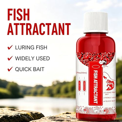 New Natural Bait Scent Fish Attractants,Red 40 Fishing Lures,Red Worm Liquid Bait,60ml,Natural Fish Scent,Fish Lure Attraction Enhancer,Smell BaitFood for Fishing Trout,Cod,Carp,Bass - color: 2pcs