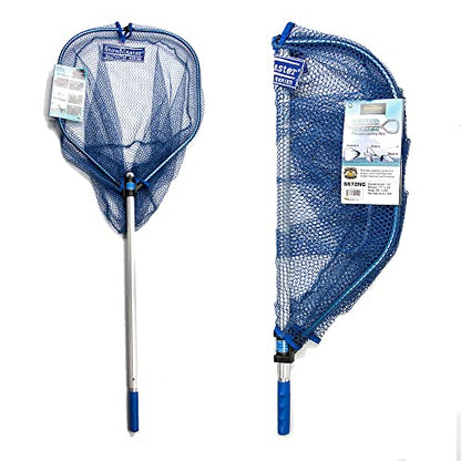 SS72NG Saltwater Series Precision Landing Net, Silver/Blue