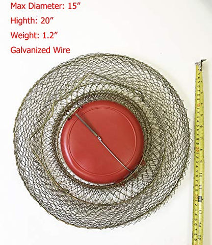 KUFA Sports Fishing Landing net Fishing net Fishing Carry Bags - style: Floatable Fishing Basket Net (13 X 18-inch))…