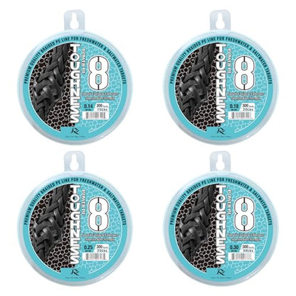 Ray Fishing Toughness 8 Strands Braided Fishing Line | Cast Further & Lasts Longer, Greater Abrasion Resistance, Strong Knot Strength, Smaller Diameter, Fresh and Salty - color: Blue Camo, size: 0.25mm-25Lbs