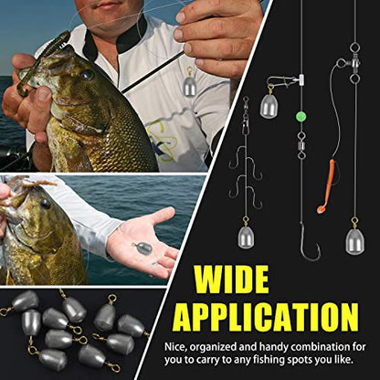 Fishing Weight Sinker,Bass Casting Sinker Weight Bell Sinker Iron Fishing Weight Sinker with Ring Water Drop Sinker Weight for Saltwater Freshwater Fishing, Silver - size: 3/16 oz - 25 pack