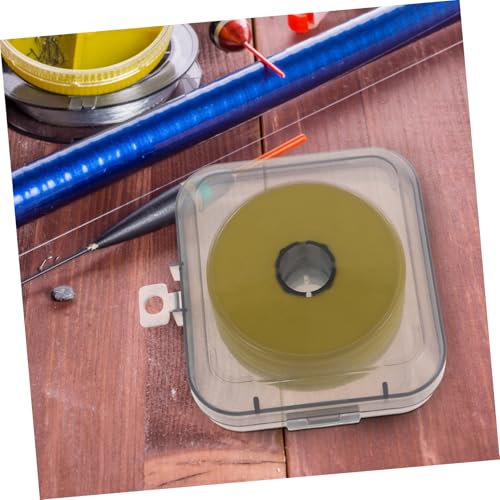 Happyyami Fishing Line Spooler and Storage Box Compact Double-Sided Organizer for Fishing Line and Hooks Capacity Tackle Storage Convenient and Stylish Design for Anglers