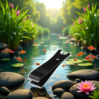 Black Mini Fishing Scissors Sea Wire Line Cutter Clip Stainless Steel Nipper Fishing Tools Fishing Line Cutter Wire Line Cut Fish Tackle Lure Hook Line Remover Pliers Stainless Scissors Tools