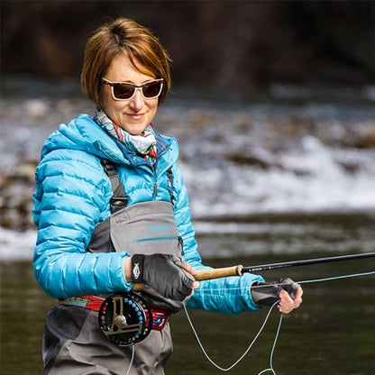 Palmyth UV Fishing Gloves Sun Protection Fingerless Kayaking Glove Men Women UPF 50+ SPF for Sailing, Hiking, Paddling, Canoeing, Rowing, Driving - color: Charcoal, size: Small