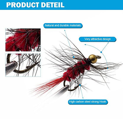 YZD Best Selection Flies Box - color: 110pcs Deluxe Box