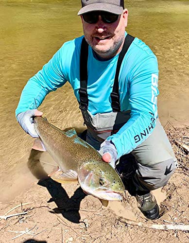 Bassdash ALTIMATE UPF 50+ Sun Protection Fingerless Fishing Gloves Men - color: Grey Camo, size: X-Large
