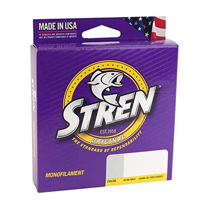 Stren Original Monofilament Fishing Line - color: Hi-Vis Gold, size: 330yd, style: 6lb | 2.7kg