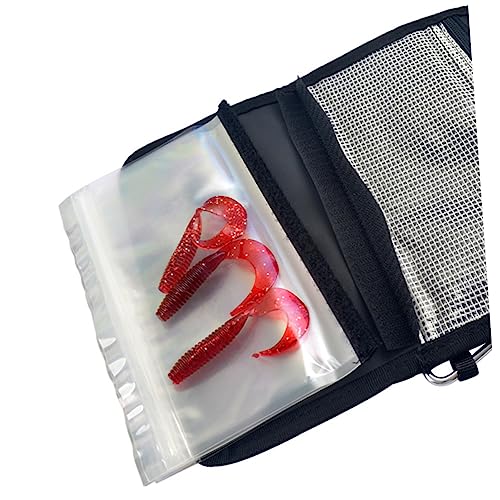 HANABASS Portable Fishing Bag Multi-use Tackle Organizer for Soft Bait and Outdoor Activities Anti-wear Design for Fishing Enthusiasts and Outdoor Sports Lovers