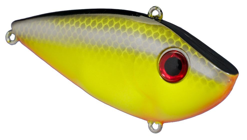 Strike King Red Eyed Shad Fishing Lure - color: Chartreuse Baitfish, size: 0.5 ounce