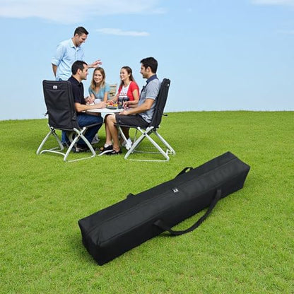Heavy Duty Duffel Bag - XL Multi-Scene Organizer for Canopy Tents, Grill Tools, Roof Top Tents & Folding Chairs with MOLLE Straps & Reinforced Base (59''(L) x7.87''(W) x7.87''(H)) - size: 59''(L)x7.87''(W)x7.87''(H)