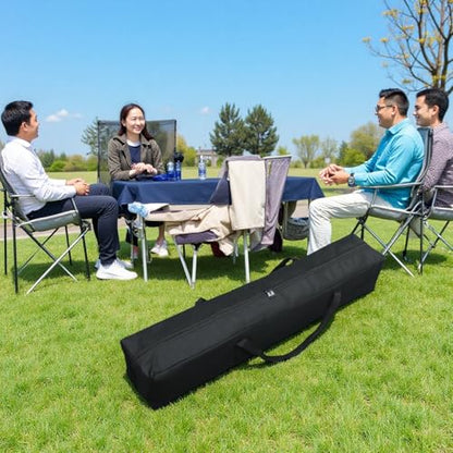 Heavy Duty Large Duffel Bag - XL, 51"(L) x7.87(W) x7.87(H) | Multi-Scene Organizer for Canopy Tents, Hammock Covers, Grill Tools & Folding Chairs, MOLLE Straps, Reinforced Zippers - size: 51''(L)x7.87''(W)x7.87''(H)