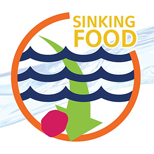 Aqueon Shrimp Pellets Sinking Food for Tropical Fish, Goldfish, Loaches, Catfish and Other Bottom Feeding Fish, 6.5 Ounces | Nutritious Sinking Pellets for Loaches, Catfish, Goldfish, Supports Immune Health, Won't Cloud Water, 6.5 Oz - size: 6.5 Ounce (Pa