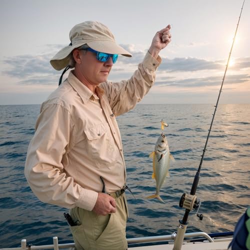 SHIAWASENA Fishing Spinners, 10pcs Trout Fishing Lures Kit, Inline Spinner Baits with Single Hooks &Treble Hooks & Fly Hooks, High-Reflective Flash Spoons for Trout, Salmon, Panfish, Bass, Pike - style: C#