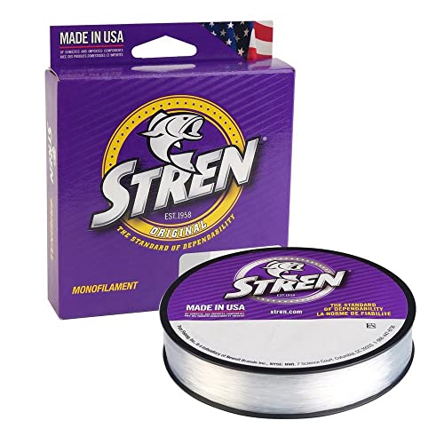 Stren Original Monofilament Fishing Line - color: Clear/Blue Fluorescent, size: 300yd, style: 12lb | 5.4kg