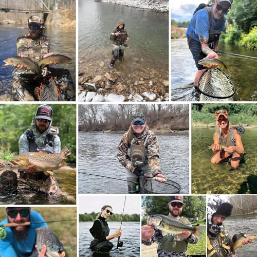 Aventik TroutFly Series Fly Fishing Rod and Reel Combo, 9' LW5 / 9' LW8, Toray 46T Carbon Fast Action Trout Rod with Pre-Spooled Aluminum Reel, 4-Piece Travel Set with Cordura Tube - size: 9'0'' LW8