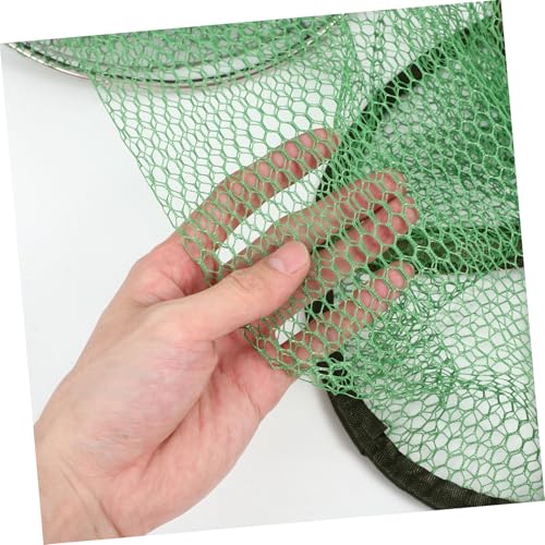 VANZACK Fishing Cage Basket Collapsible Nylon Fish Baskets, Fishing Net Shrimp Net Fish Keeping Net for Minnows,Crab,Shrimp,Crawfish