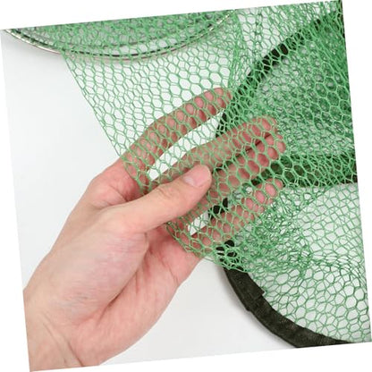 VANZACK Fishing Cage Basket Collapsible Nylon Fish Baskets, Fishing Net Shrimp Net Fish Keeping Net for Minnows,Crab,Shrimp,Crawfish