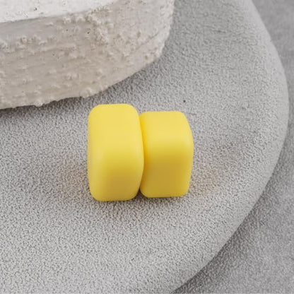 30x Yellow Double Corn Sink Silicone Lure 11.5x9.5mm for European Carp Fishing