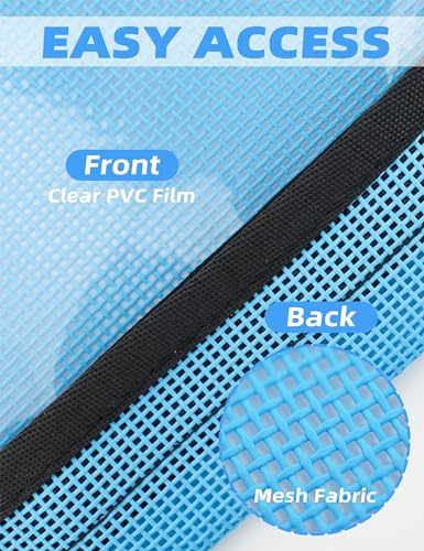 BLUEWING 5 Pockets Tackle Storage Bag for 6in Trolling Lure - style: Model B - 5 Pack 6in Lure