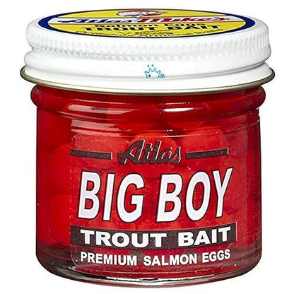 Atlas Fishing Bait Big Boy Salmon Eggs