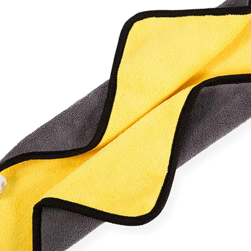 Outdoor Sports Thickening Fishing Towel Microfiber Camping Fishing Towels Wipe with Clip Hands Towel Fishing Accessories - color: Blue